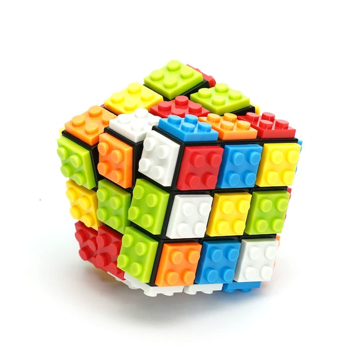 Rubik's Cube puzzle ABS Multicolor