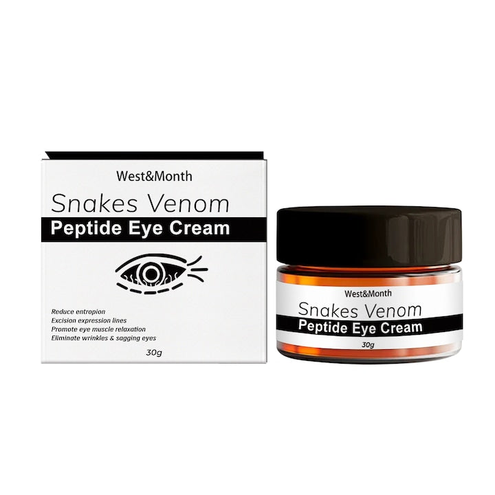 Crema de ochi cu venin de sarpe  3 bucati  hidratare profunda  reduce ridurile  West&Month
