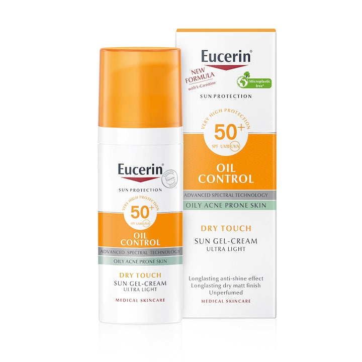 Crema gel de fata Eucerin Oil Control SPF50  50ml