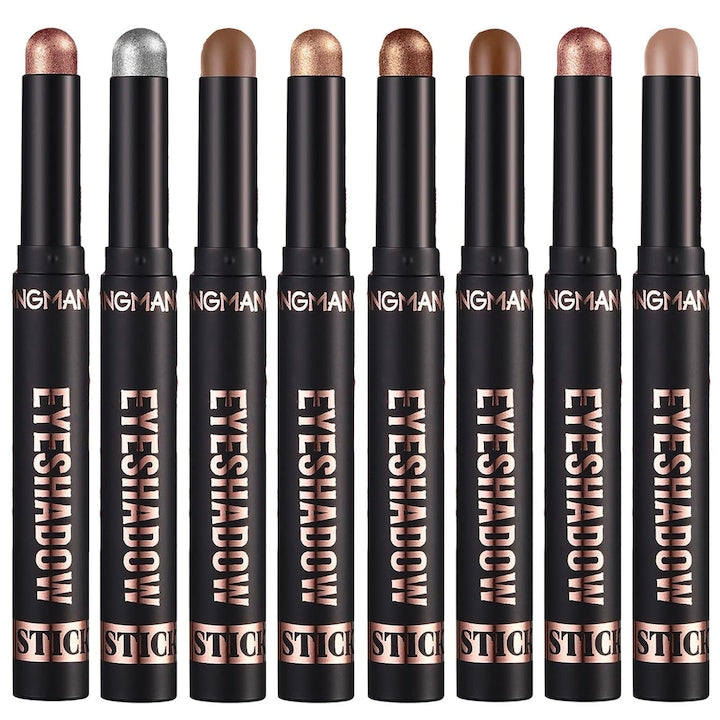8-piece eyeshadow stick set Axroad Mall Matte/shimmer finish Long-lasting Waterproof 2g×8 Easy to use Multicolor