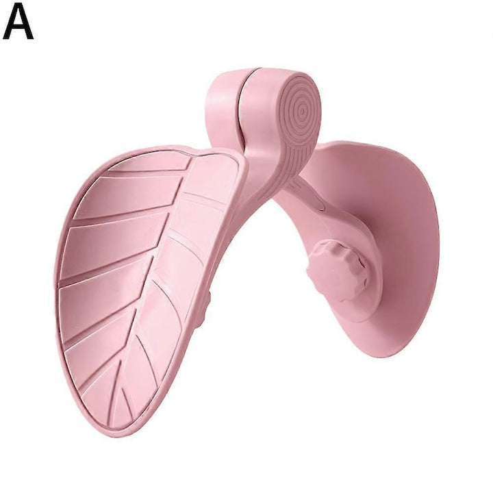 Extensor pentru muschii pelvici  antrenor pentru coapse  exercitii pentru femei  roz  set 1 buc.