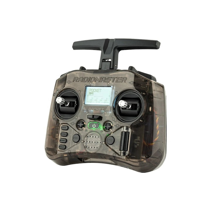 Radiocomanda RadioMaster POCKET cu protocol ExpressLRS (ELRS) 2.4GHz  cu gimbals hall