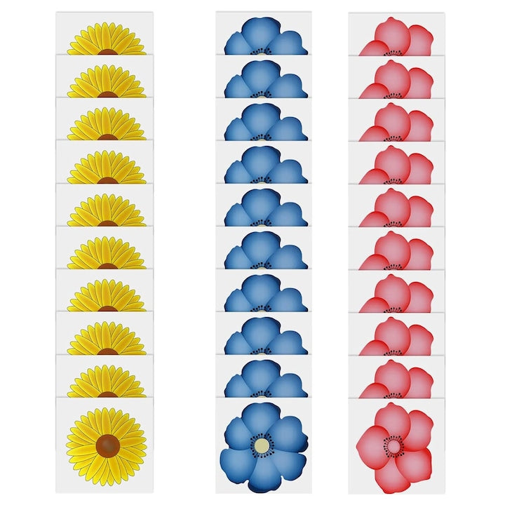 Set 30 de capcane anti-muste pentru ferestre  adezive  Multicolor