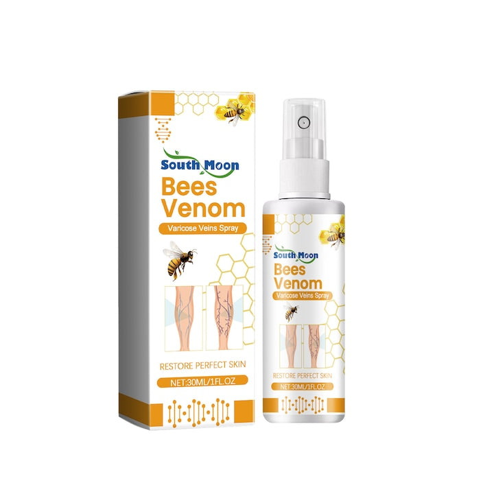 Spray pentru varice cu venin de albine  Spray pentru tratamentul varicelor cu venin de albine  Tratament pentru varice la picioare  Spray pentru tratamentul venelor paianjen