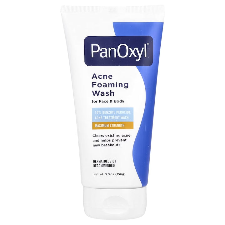PanOxyl Acne Foaming Wash 10% Benzoyl Peroxide 156g