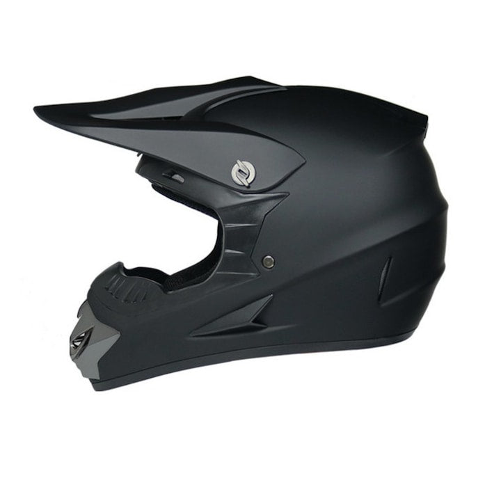 Cross ATV Enduro Helmet, Matte Black, Size L (59-60)