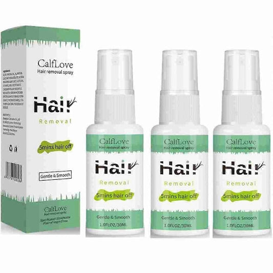 Spray depilare  30ml  3 bucati  cu extract de aloe  mentol  pentru hidratare si ingrijire a pielii