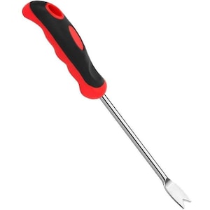 Unealta manuala pentru buruieni  otel inoxidabil  maner ergonomic  33cm