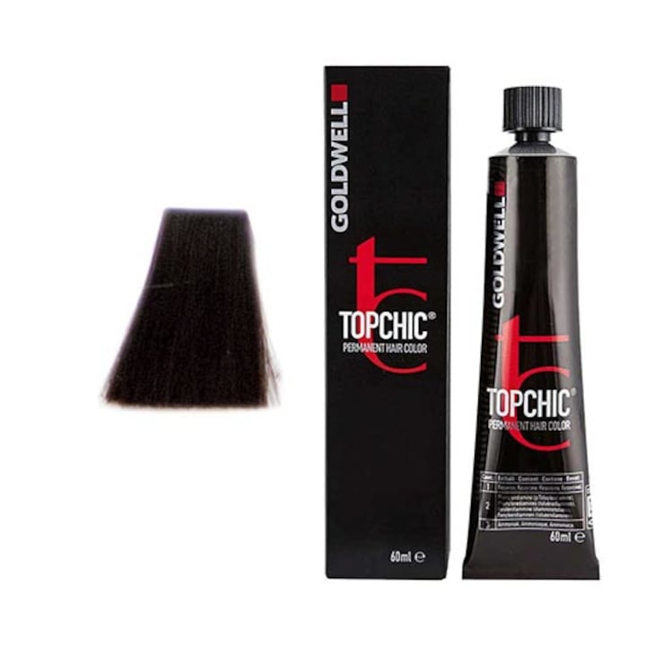 Goldwell Topchic Hair Color professional permanent hair dye for all hair types 6A 60 ml