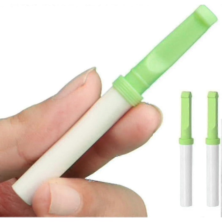 Inhalator pentru renuntarea la fumat  6 bucati  fara nicotina  fara fum  70x8mm  ulei esential de menta si eucalipt