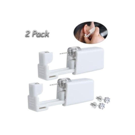 Kit profesional de piercing  auto-perforator  hypoalergenic  cu cristale zirconiu