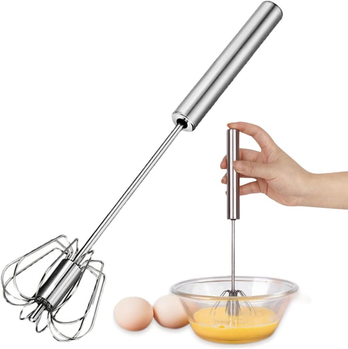 Tel semi-automat din inox 31cm pentru mixare multifunctional