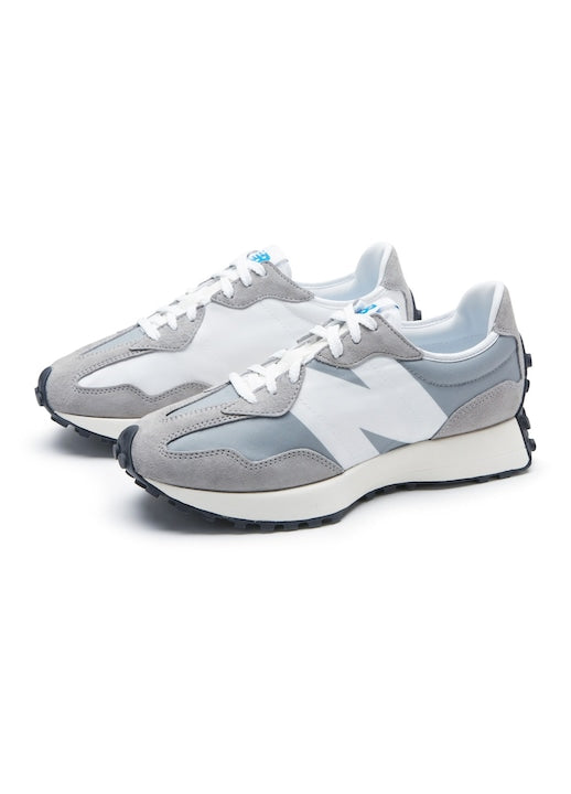 New Balance - Men's 327 Sneakers, eco-leather with suede inserts, grey, size 44 EU, 12 interest-free installments