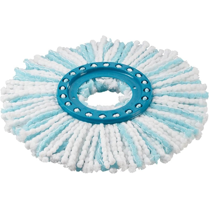 Rezerve mop microfibra  Inhwatek  reutilizabile  alb/turcoaz