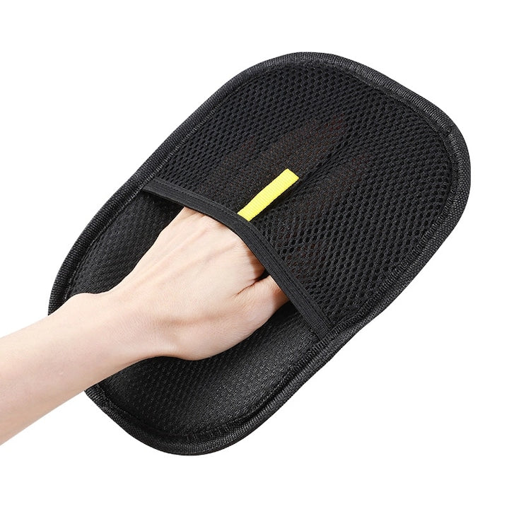 Grooming Glove for Dogs, Cats and Other Pets, Pet Hair Remover Glove, Black, 1PCS