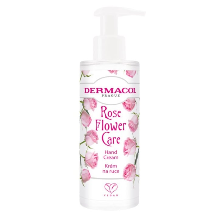 Crema de maini  Dermacol  Trandafiri  150 ml