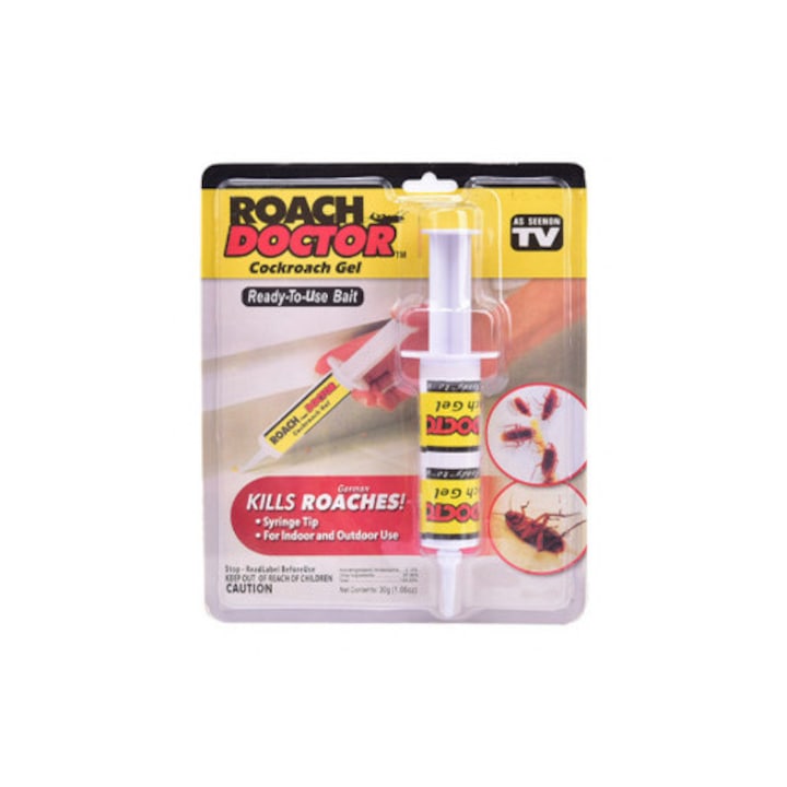 Gel Solutie  Seringa  insecticid impotriva gandacilor  Roach Doctor
