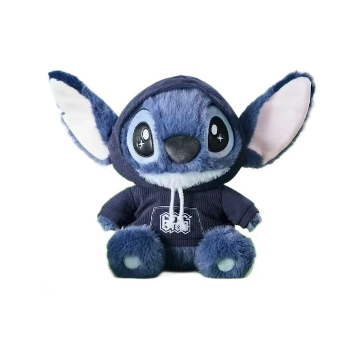 Jucărie de plus terapeutică  Lilo & Stitch  albastru  30 cm  blană hipoalergenică  umplutură din fibre hollow