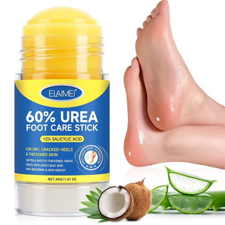 Foot care stick 60% urea strong anti-cracking effect 40 g for very dry feet