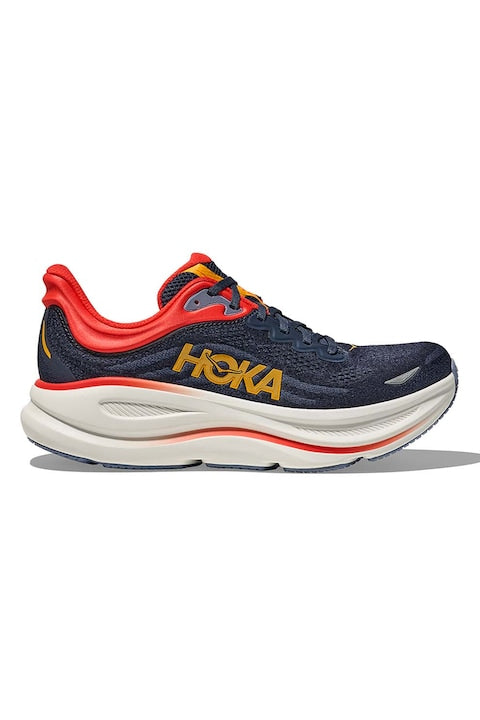 Hoka - Pantofi Bondi 9 pentru alergare  Rosu/Negru/Galben 12 rate cu 0% dobândă