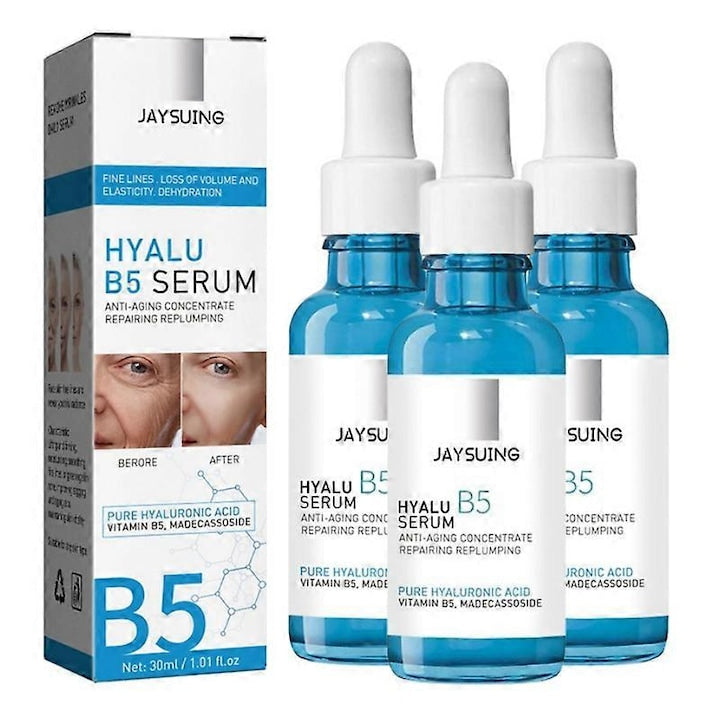 Set 3 seruri Anti-imbatranire Hyalu B5  30ml  cu Acid Hialuronic si Vitamina B5  pentru netezirea pielii