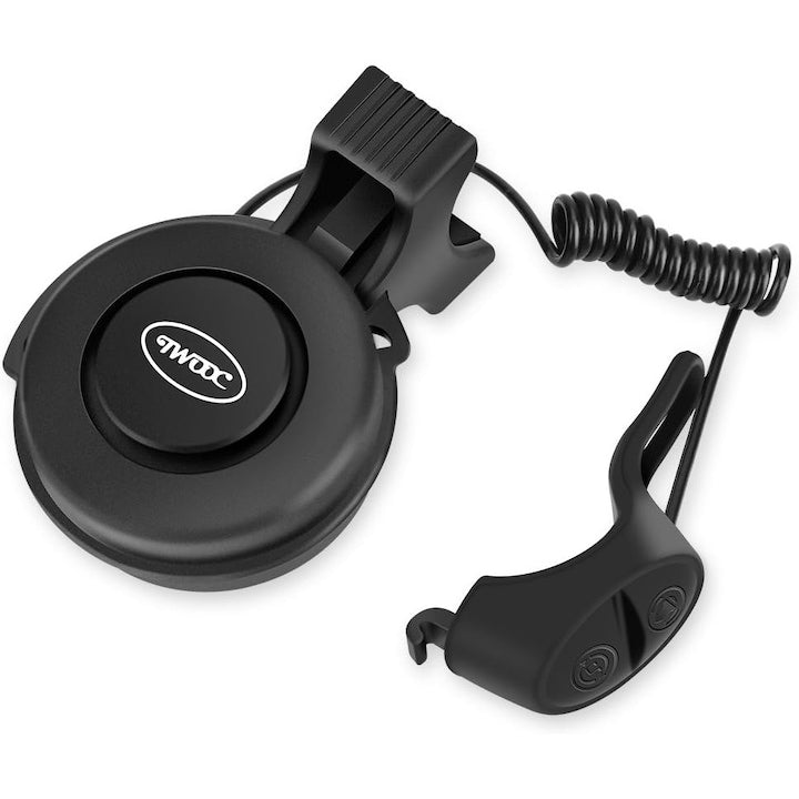Sonerie electrica pentru bicicleta  110-120 dB  Impermeabil  USB  Negru