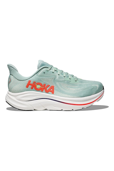 Hoka - Pantofi Clifton 10 cu logo pentru alergare  Verde persan 12 rate cu 0% dobândă
