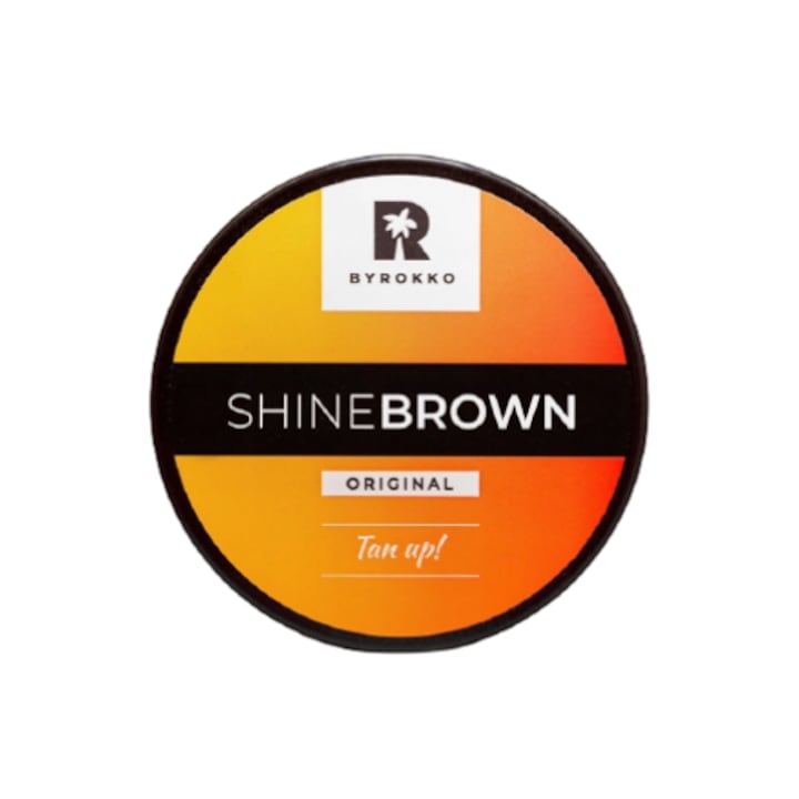 Shine Brown Byrokko Crema de corp acceleratoare de bronzare 210 ml
