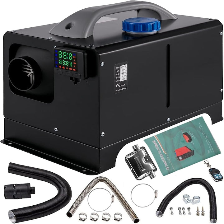 Incalzitor pe Motorina  SANSES  Comutator LCD  Telecomanda  5-8KW  12V  Control Distanta  Incalzire Rapida  Potrivit Autorulote  Camioane  Barci