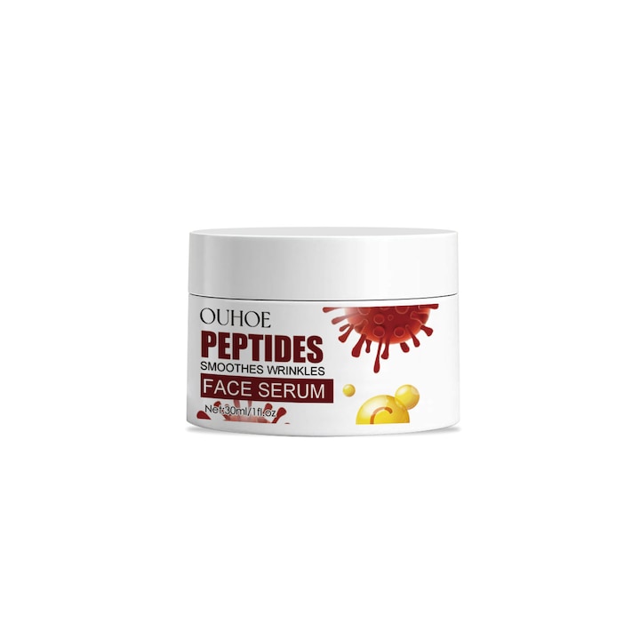 Crema de fata Peptide Anti-rid Anti-imbatranire Lifting Fermeaza Lumineaza liniile fine Reparare Albire Crema hidratanta Produs de ingrijire a pielii faciale 1pc30ml