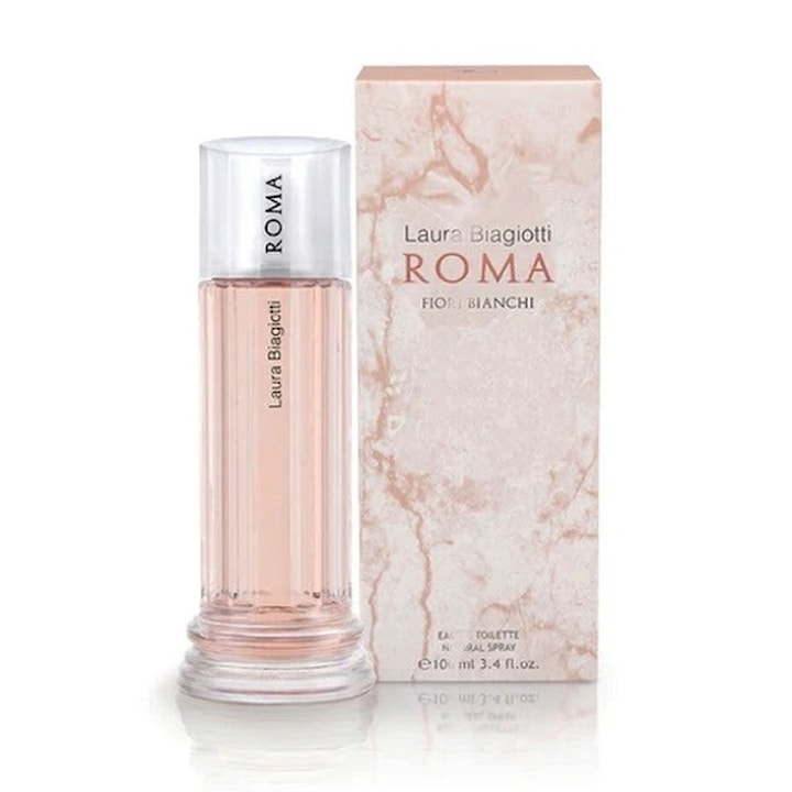 Laura Biagiotti Roma Fiori Bianchi Apa de toaleta 100 ml  femei