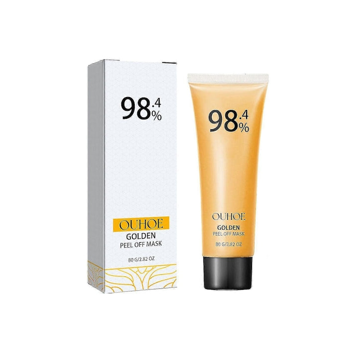 Masca de fata Peel Off cu Aur 24k  80g  curatare profunda  iluminare ten  pentru toate tipurile de piele