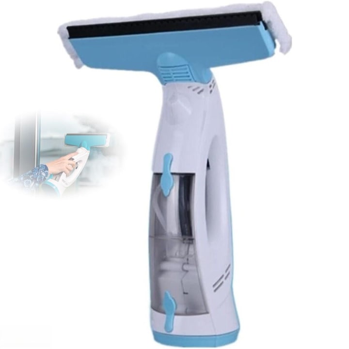 Aspirator Geam  SANSES  Autonomie 38 de Minute  3.7V  Putere de Curatare Aproximativ 75 m²  Alb