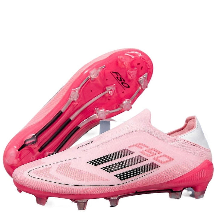 OEM - Ghete de fotbal  AG  plasa  roz 12 rate cu 0% dobândă