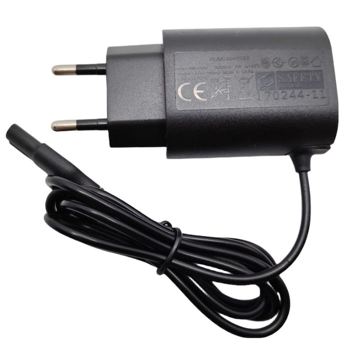 Incarcator aparat de ras compatibil cu Braun 12V Aparate de ras Seria S3 S5 S7 S9  negru