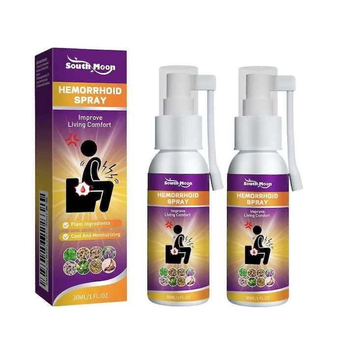 Spray pentru hemoroizi  South Moon  2x30ml