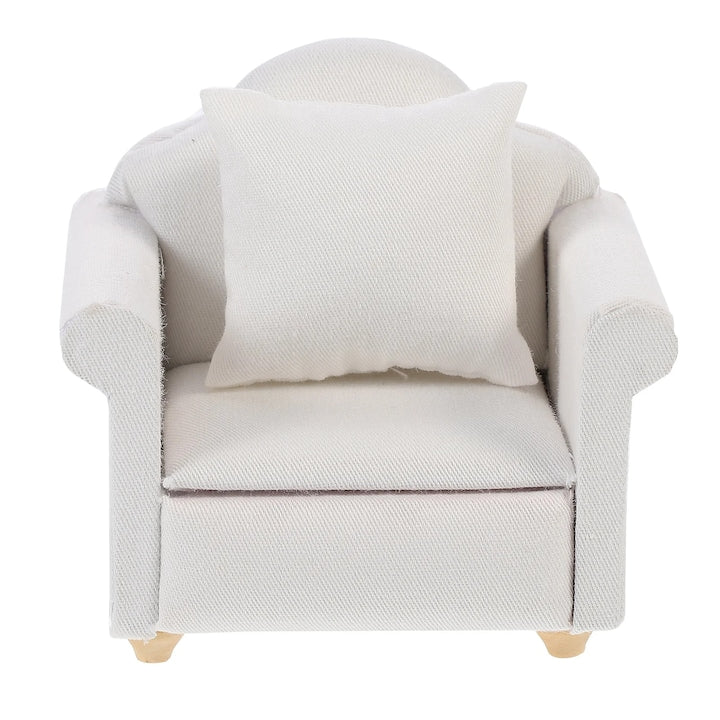 Mini sofa YANYXR white 8x7.5x6.5cm