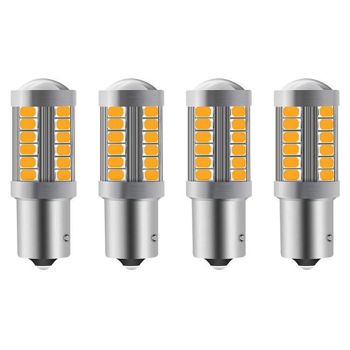 Set of 4 LED Car Bulbs 33SMD PsAyl 12-30V 3.6W