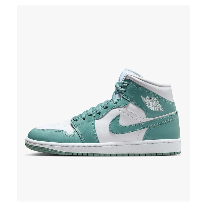 Jordan - Incaltaminte sport femei  Air 1 Mid  alb  piele naturala  36 EU 12 rate cu 0% dobândă