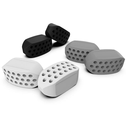 Set 2 aparate pentru Antrenarea Maxilarului  Jawline Exerciser. Gri