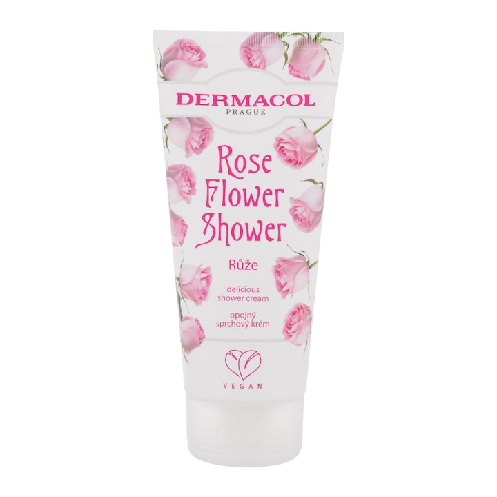 Dermacol crema pentru dus Rose Flower Shower 200 ml