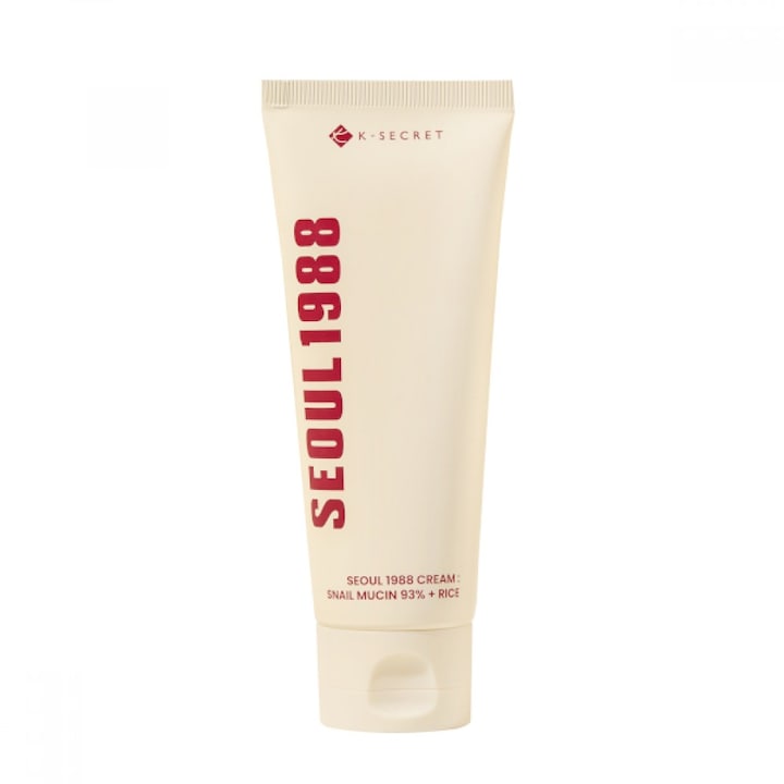 Seoul 1988 Cream  Snail Mucin 93% + Rice Crema de fata intens hidratanta 100 ml