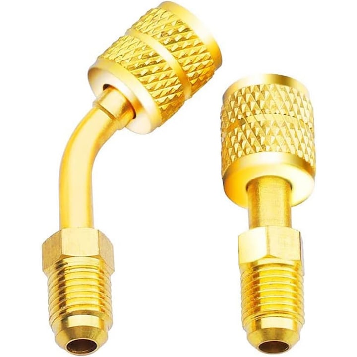 Set 2 adaptoare split R410  5/16"-1/4"  Alama  Auriu
