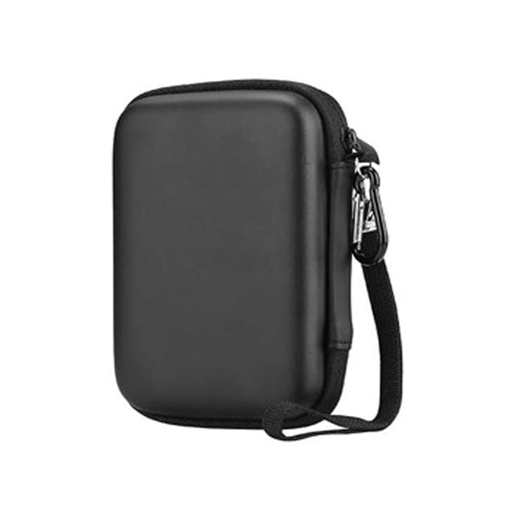 Husa transport hard disk  2.5''  compatibila cu HDD/SSD  Rezistent la apa si rezistent la socuri  Usor de utilizat si de transportat  EVA  Negru