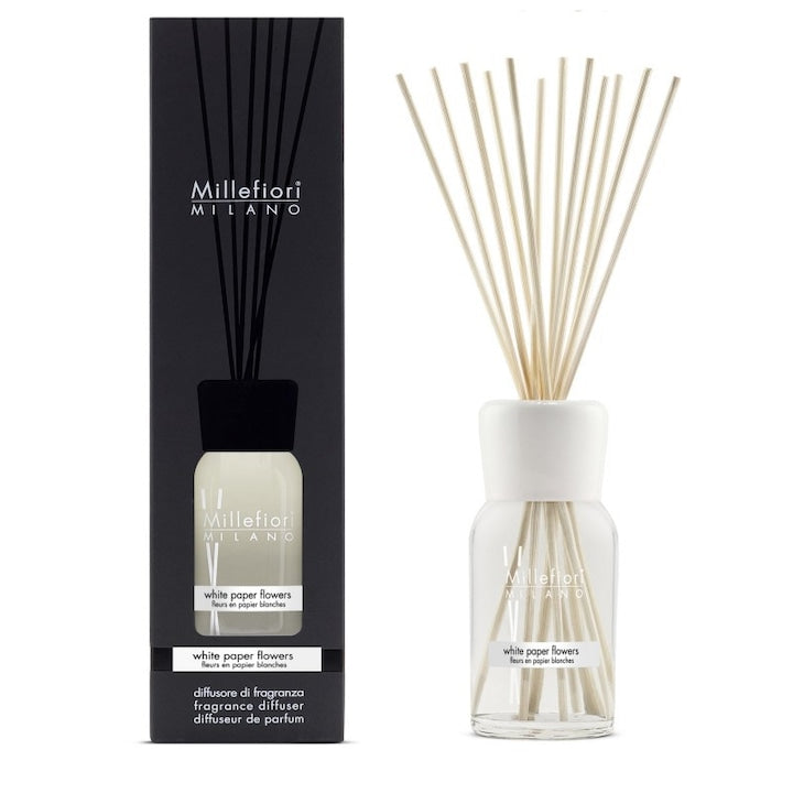 Millefiori Milano Scented Reed Diffuser 500ml Bergamot and Peony