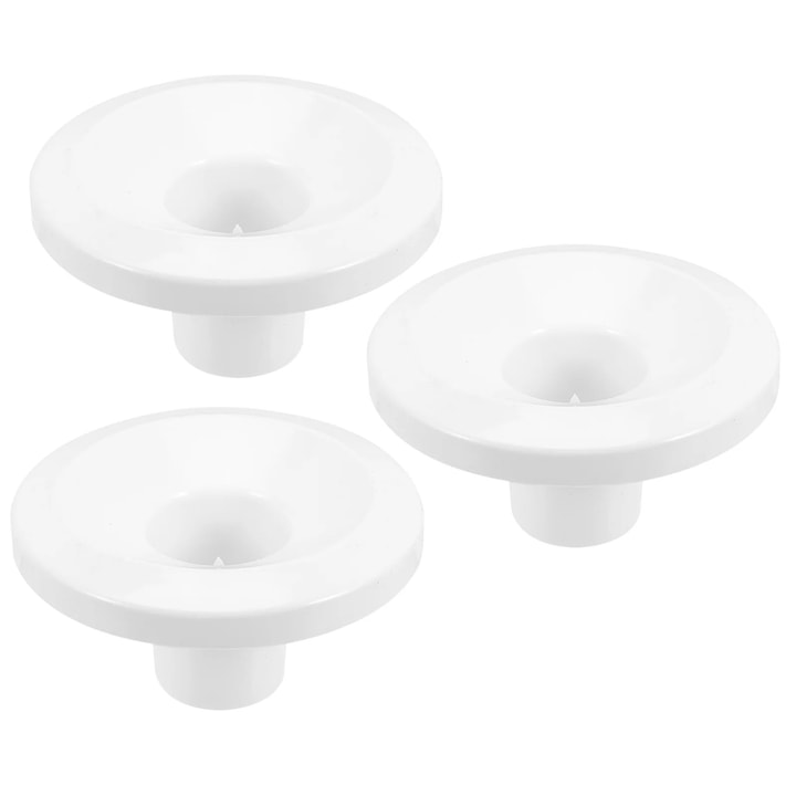Suport universal pentru dozator de apa YANYXR BCS3236409  plastic alimentar  alb  set 3 bucati  18 x 18 x 12 cm