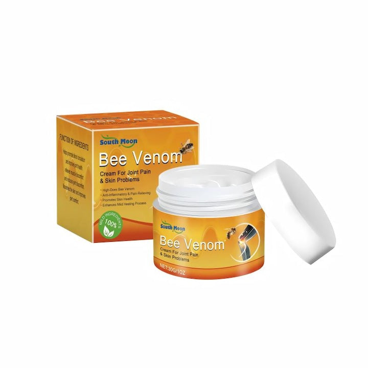 Tratamente ingrijire corp Crema Beemedix Crema cu venin de albine  Crema cu venin de albine pentru articulatii si piele  Crema pentru piele Beemedix  1 buc ，Hidratare si Alinare  Reduce Durerile Articulare  Naturala si Eficienta