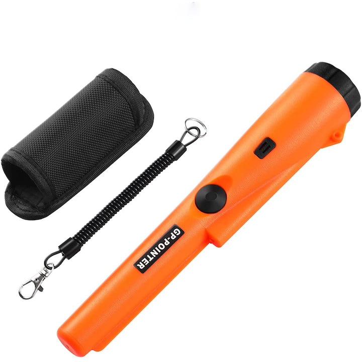 Detector de metale pretioase  portabil  vibratie  alarma  impermeabil  scanare 360°  3 moduri  -20℃ 60℃  LED  detectie aur si argint  pentru copii  aventuri  arheologie si cautare de monede