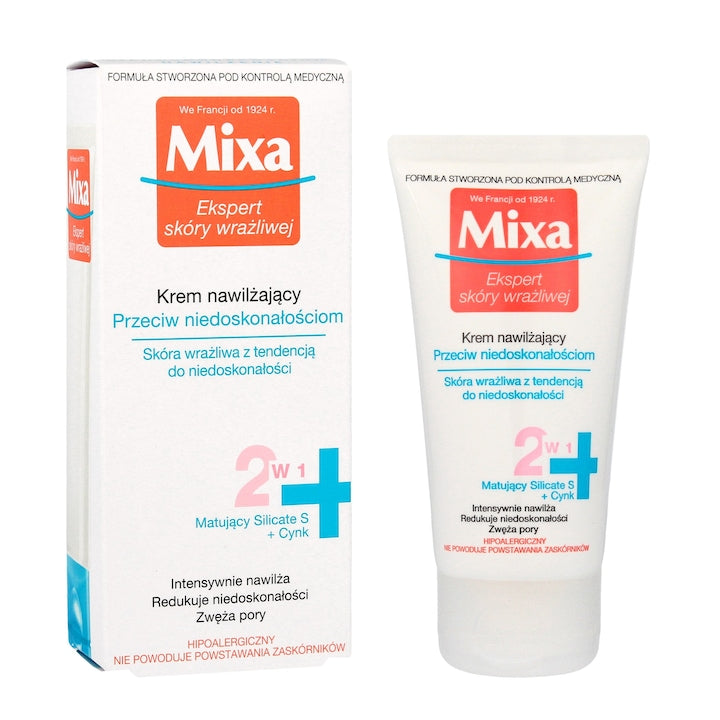 Mixa Anti-Blemish 2in1 Hydrating Cream 50ml