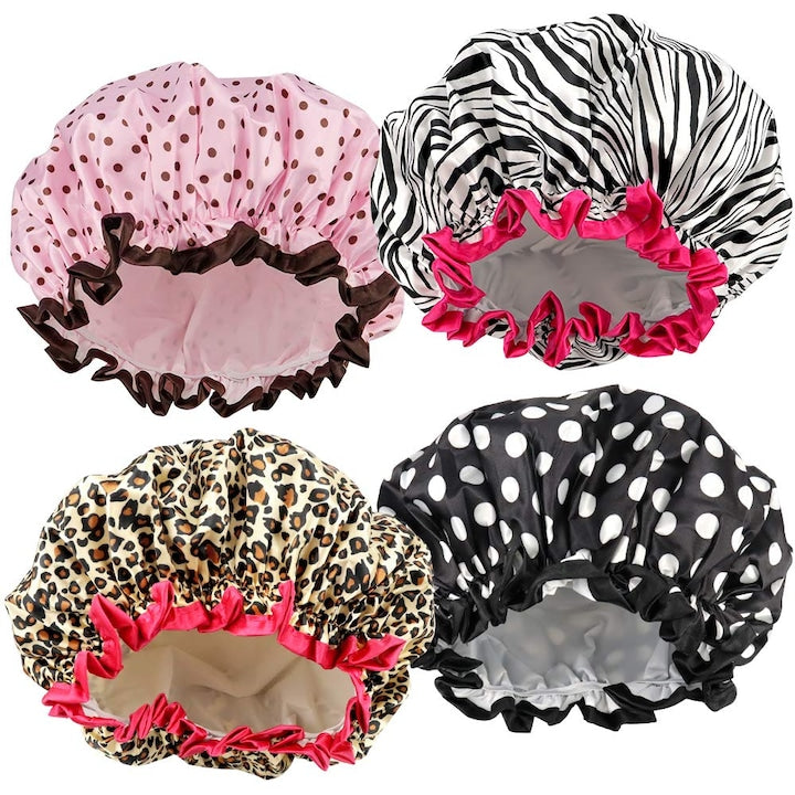 Set 4 protectii par dus  TopGearWorld  SOOYE  EVA/Poliester  Reutilizabile  Multicolor